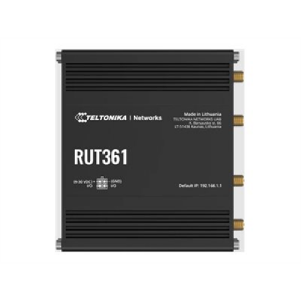 LTE CAT 6 Router , RUT361 , 802.11n , 10/100 Mbit/s , Ethernet LAN (RJ-45) ports 2 , Mesh Support No , MU-MiMO Yes , 4G