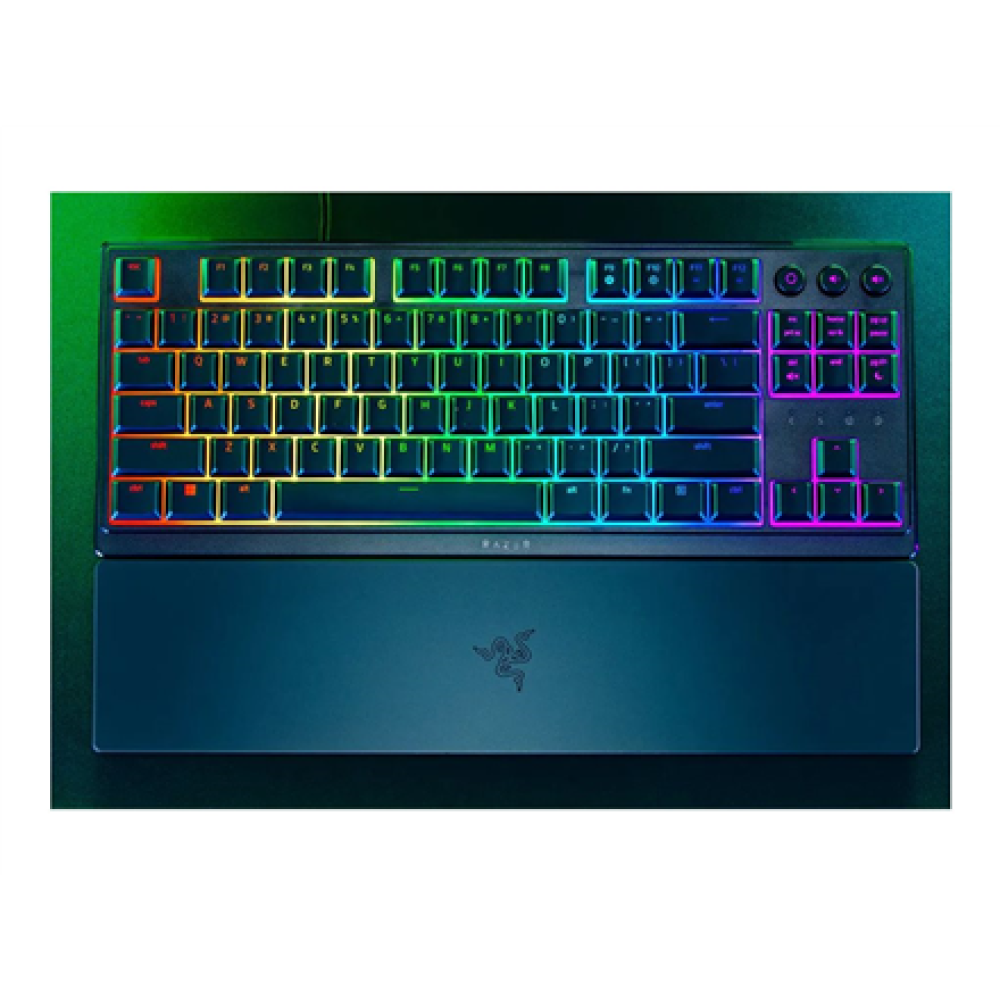 Razer , Ornata V3 Tenkeyless , Mechanical Gaming keyboard , Wired , RGB LED light , NORD , Black