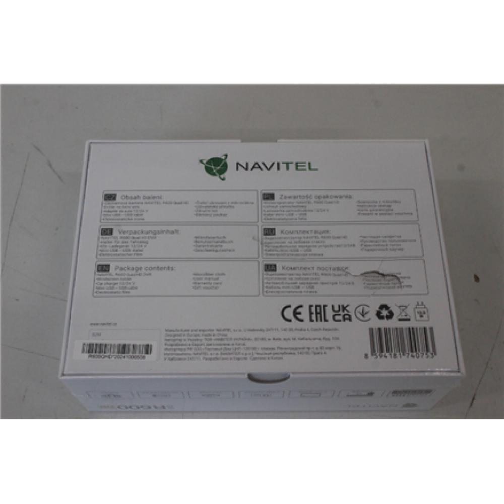 SALE OUT. Navitel R600 QHD DVR , Navitel , R600 QUAD HD , DAMAGED PACKAGING