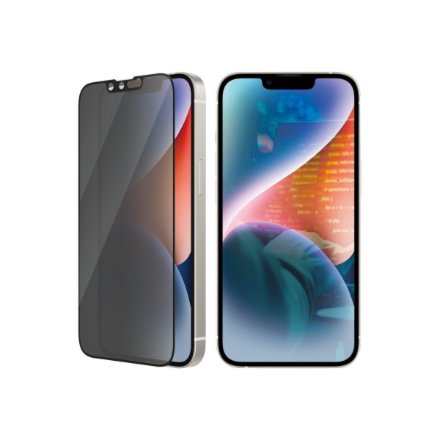 PanzerGlass , Screen protector , Apple , iPhone 14/13/13 Pro , Glass , Black , Ultra-Wide Fit , Privacy