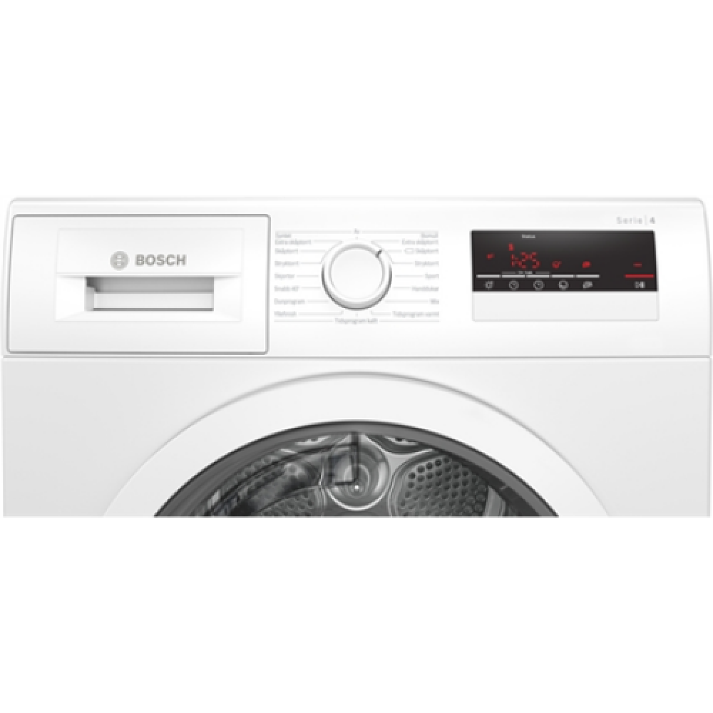 Bosch Dryer machine with heat pump WTH85VC8SN Energy efficiency class A++ Front loading 8 kg Sensitive dry LED Depth 61.3 cm White