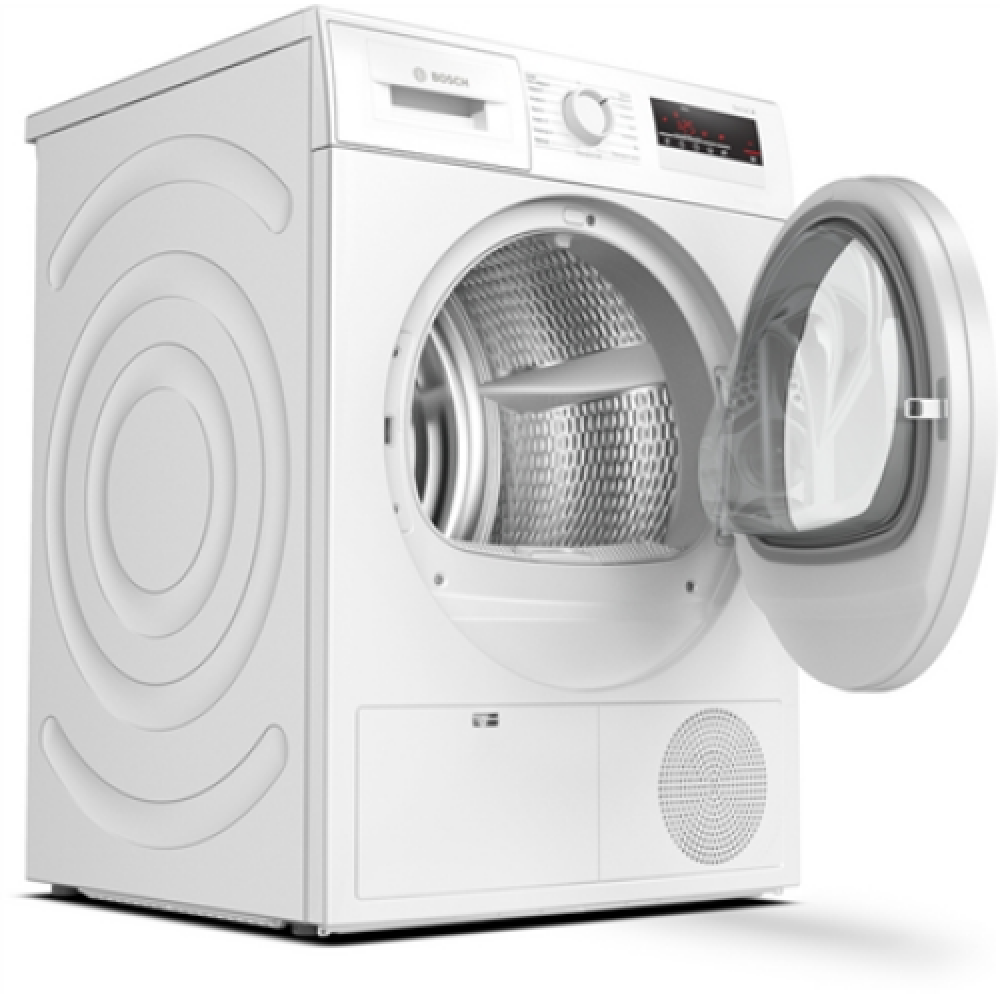 Bosch Dryer machine with heat pump WTH85VC8SN Energy efficiency class A++ Front loading 8 kg Sensitive dry LED Depth 61.3 cm White