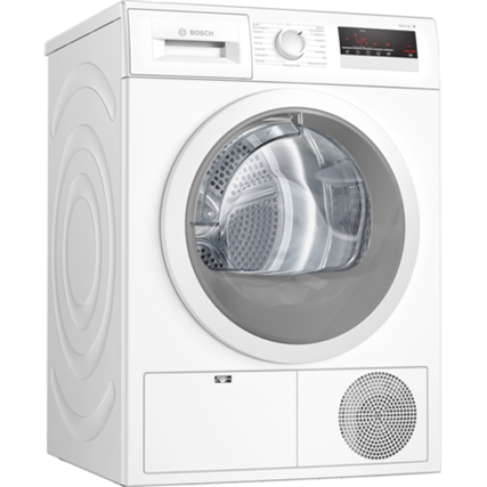 Bosch Dryer machine with heat pump WTH85VC8SN Energy efficiency class A++ Front loading 8 kg Sensitive dry LED Depth 61.3 cm White