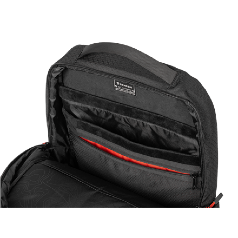 Genesis Pallad 480 , Fits up to size 16 , Backpack , Shoulder strap , Black