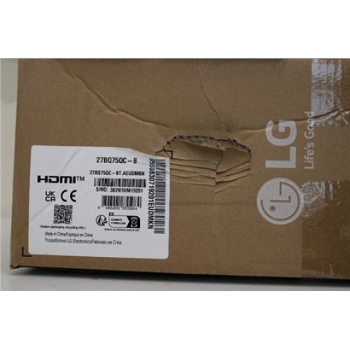 LG , DAMAGED PACKAGING