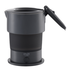 Adler Silicon Travel Kettle , AD 1377 , Travel Kettle , 600 W , 0.6 L , Silicon , Grey