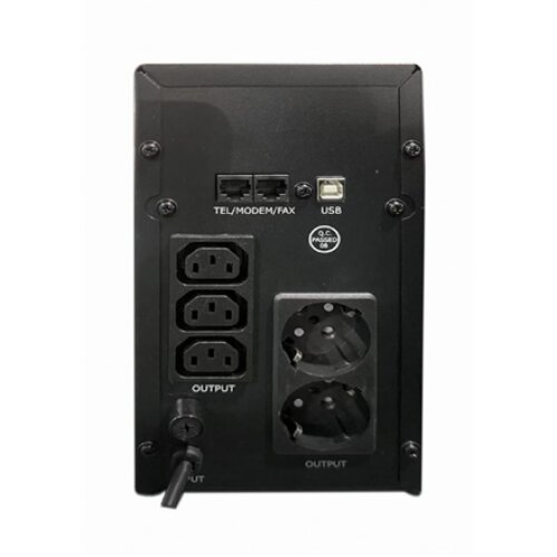EnerGenie , UPS with USB and LCD display , EG-UPS-035 , 2000 VA , 1200 W