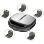 Adler , Sandwich maker , AD 3040 , Number of plates 5 , Multigrill , Number of pastry 2 , 1200 W , Ceramic coating , Black