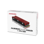 AXAGON , Passive aluminum cooler for all M.2 SSDs, size 2280, high 12 mm , CLR-M2