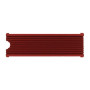 AXAGON , Passive aluminum cooler for all M.2 SSDs, size 2280, high 12 mm , CLR-M2