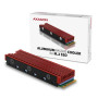 AXAGON , Passive aluminum cooler for all M.2 SSDs, size 2280, high 12 mm , CLR-M2