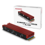 AXAGON , Passive aluminum cooler for all M.2 SSDs, size 2280, high 12 mm , CLR-M2