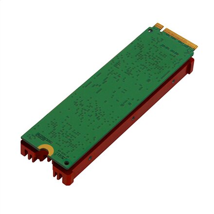 AXAGON , Passive aluminum cooler for all M.2 SSDs, size 2280, high 12 mm , CLR-M2