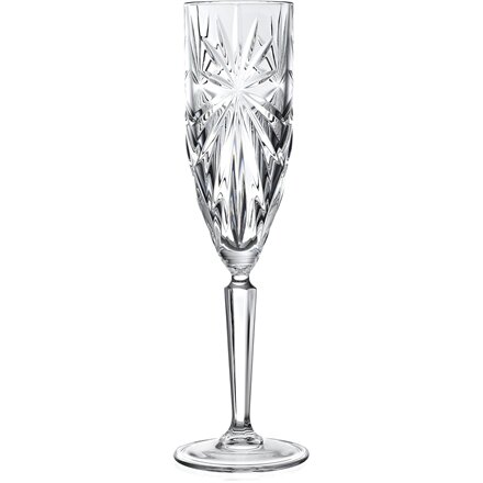 OASIS , Luxion Crystal Set Crystal Champagne Flutes, 160 ml , Glasses , 6 pc(s)