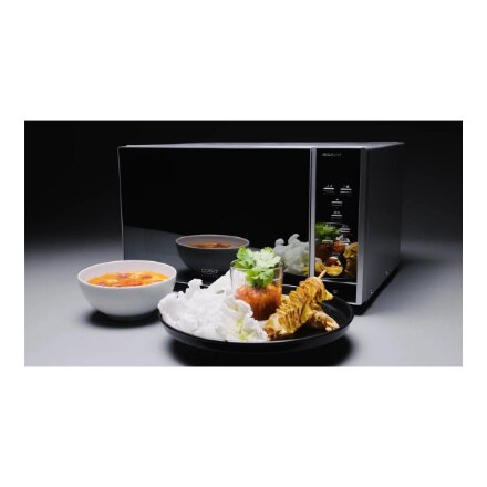 Caso , Microwave oven , MCG 25 , Free standing , 25 L , 900 W , Convection , Grill , Black