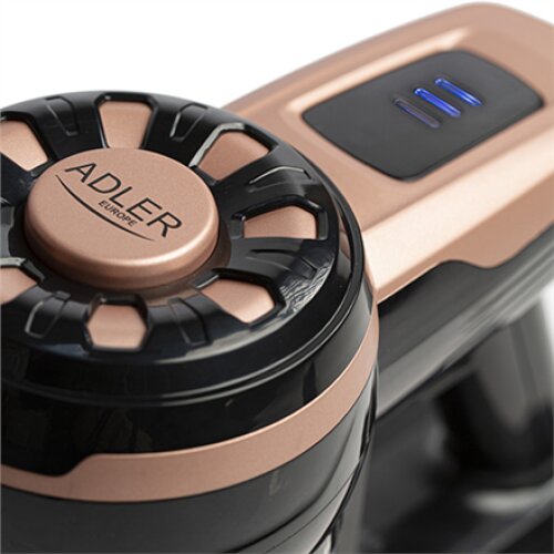 Adler , Vacuum Cleaner , AD 7044 , Cordless operating , Handstick and Handheld , - W , 22.2 V , Operating time (max) 40 min , Bronze , Warranty 24 month(s)