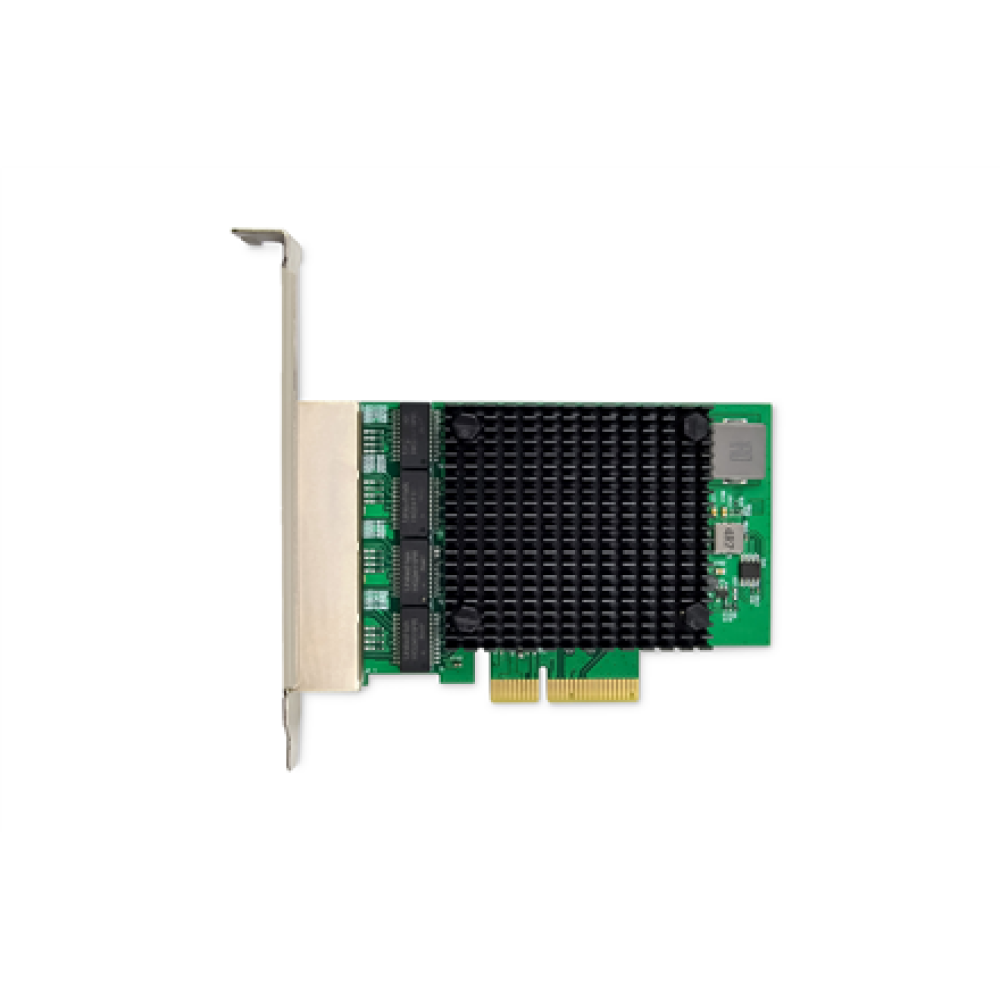 Digitus DN-10136 4-Port RJ45 RTL8125B, 2.5 GBits Server NIC