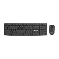 Natec , Keyboard and Mouse , Squid 2in1 Bundle , Keyboard and Mouse Set , Wireless , Wireless connection , US , Black