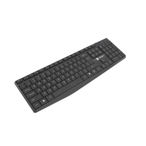 Natec , Keyboard and Mouse , Squid 2in1 Bundle , Keyboard and Mouse Set , Wireless , Wireless connection , US , Black