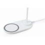 Gembird , Desk lamp with wireless charger (black + white) , TA-WPC10-LED-01-MX , lm , 10 W , 2893-7072 K , h , 2 pcs , LED lamp , 5 V , kg