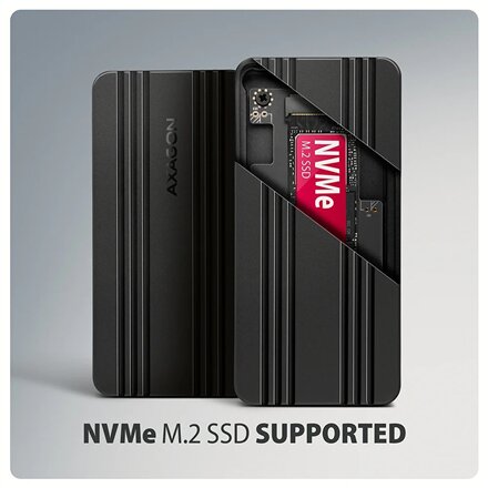 AXAGON USB-C 40Gbps external enclosure for M.2 NVMe SSD , EEM2-40G