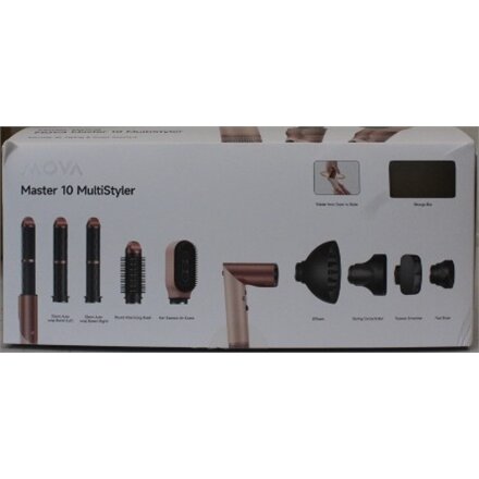 SALE OUT. , MOVA Master 10 , Hair Styling Device , Warranty 36 month(s) , 1600 W , Sakura Pink , DAMAGED PACKAGING, DEMO