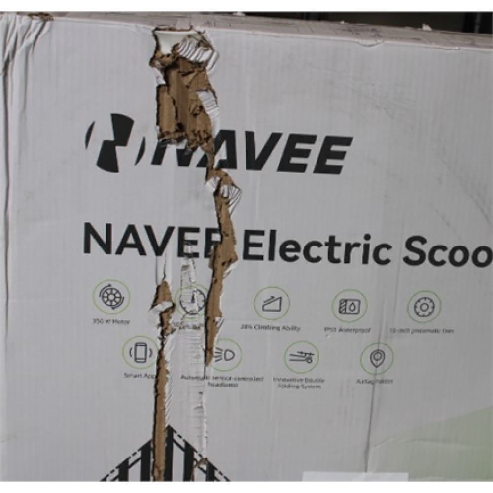 SALE OUT.Navee V50 Electric Scooter, Black Navee V50 Electric Scooter 350 W 25 km/h, DAMAGED PACKAGING , Navee V50 Electric Scooter , 350 W , 25 km/h , Black , DAMAGED PACKAGING