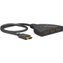Goobay , HDMI Switch 3 to 1 (4K @ 30 Hz) , 58487 , Black , HDMI female , 3 HDMI female , 0.58 m