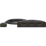 Goobay , HDMI Switch 3 to 1 (4K @ 30 Hz) , 58487 , Black , HDMI female , 3 HDMI female , 0.58 m