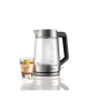 Gorenje Kettle K17GED Electric, 2200 W, 1.7 L, Glass, 360° rotational base, Transparent/Stainless Steel