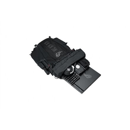 Asus , ROG Archer Ergoair BP3800 , Fits up to size 18 , Backpack , Shoulder strap , Waterproof , Black