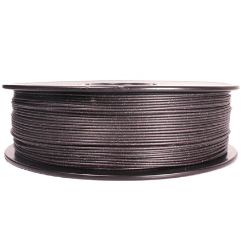 Flashforge Filament, PLA Three galaxy , 3DP-PLA-MX3-01-GBK , 1.75 mm diameter, 1kg/spool , Black