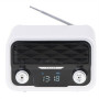 Adler , Bluetooth Radio , AD 1185 , AUX in , White