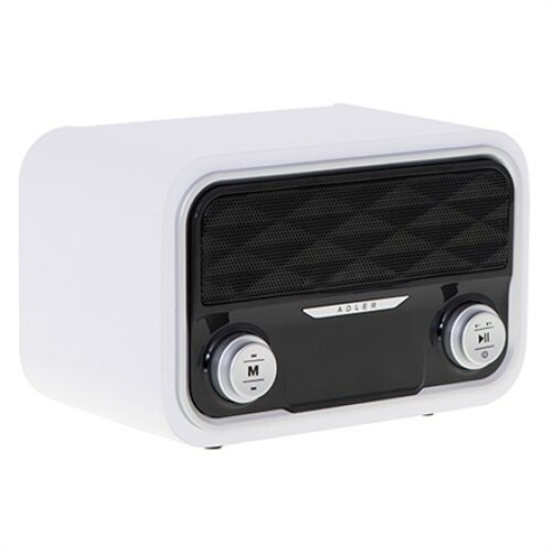 Adler , Bluetooth Radio , AD 1185 , AUX in , White