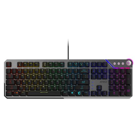 MSI STRIKE 600 V2 SILENT , Gaming keyboard , Wired , US , Mechanical - Silent