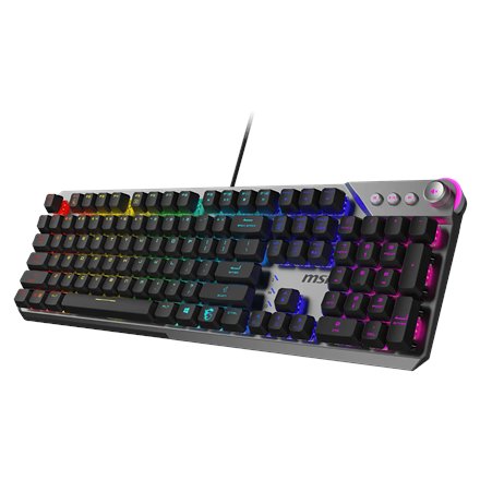MSI STRIKE 600 V2 SILENT , Gaming keyboard , Wired , US , Mechanical - Silent