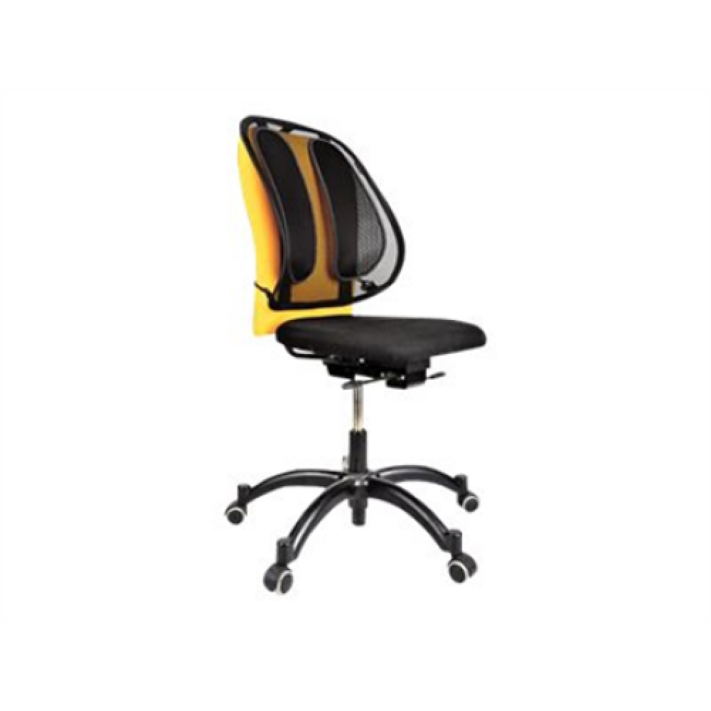 Fellowes , Office Suites mesh back support , Black , Depth 140 mm , Height 512 mm , Mesh textile , Width 439 mm