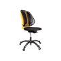 Fellowes , Office Suites mesh back support , Black , Depth 140 mm , Height 512 mm , Mesh textile , Width 439 mm