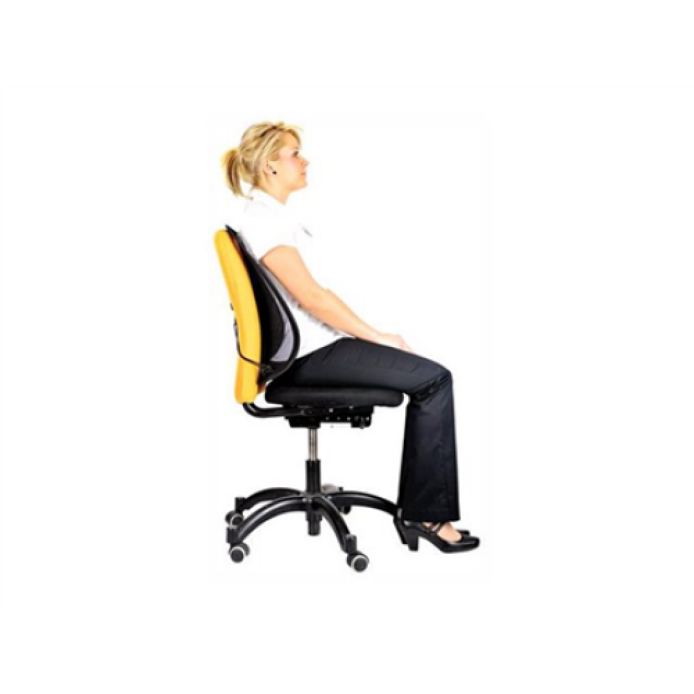 Fellowes , Office Suites mesh back support , Black , Depth 140 mm , Height 512 mm , Mesh textile , Width 439 mm