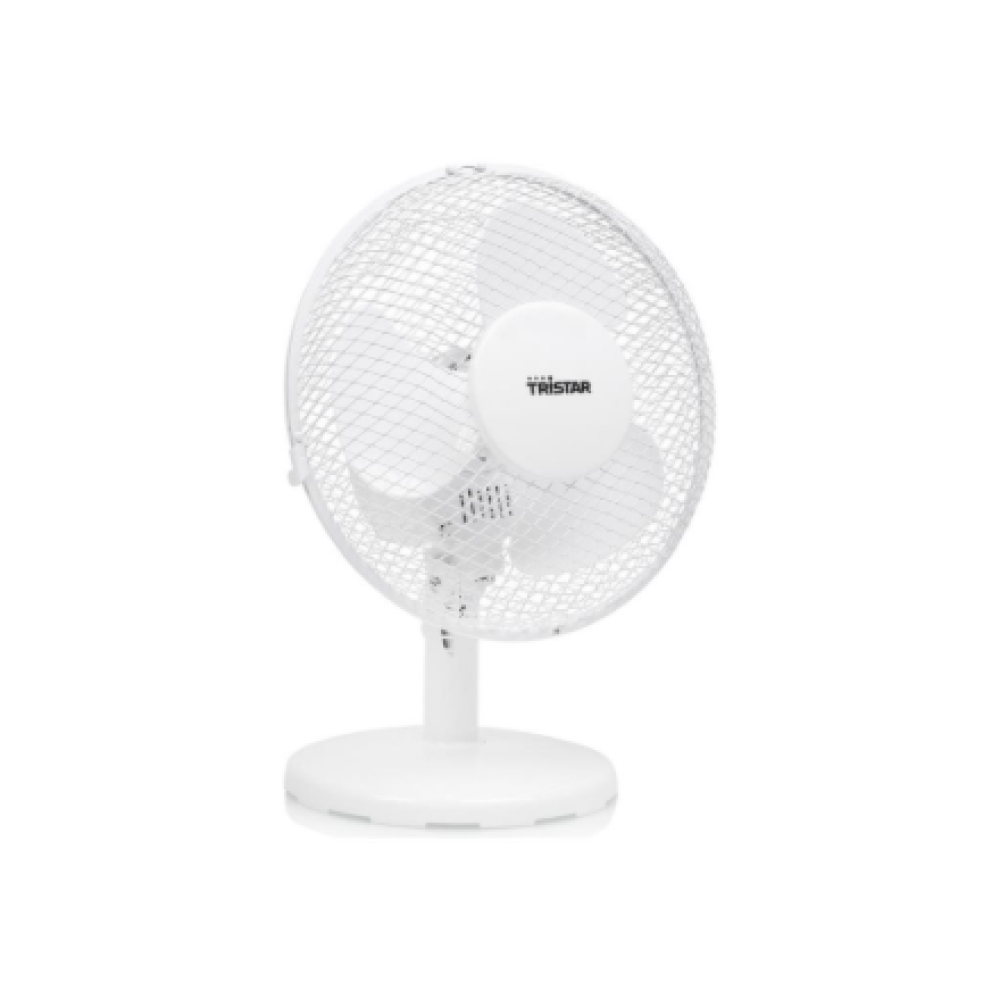 Tristar , Desk fan , VE-5721 , Desk fan , White , Diameter 23 cm , Number of speeds 2 , Oscillation , 30 W