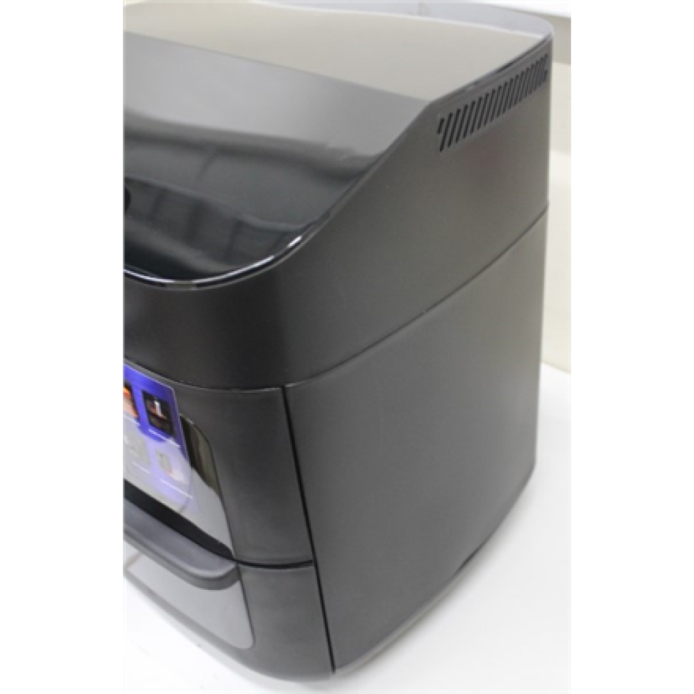 SALE OUT. Midea MAD1100DADK Air fryer digital,Two-zone cavity, 6.4L + 4.4L , Midea , Two Zone Airfryer , MAD1100DADK , Power 1850 W , Capacity 4.4/6.4 L , Rapid Air technology , Black , UNPACKED, DAMAGED PACKAGING, SCRATCHES ON TOP, DENT ON THE SIDE