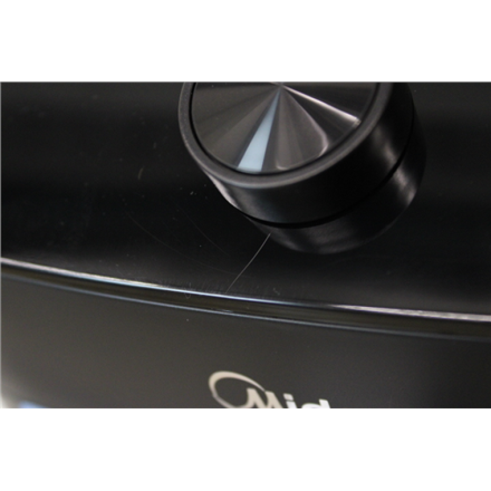 SALE OUT. Midea MAD1100DADK Air fryer digital,Two-zone cavity, 6.4L + 4.4L , Midea , Two Zone Airfryer , MAD1100DADK , Power 1850 W , Capacity 4.4/6.4 L , Rapid Air technology , Black , UNPACKED, SCRATCHED SIDES AND TOP