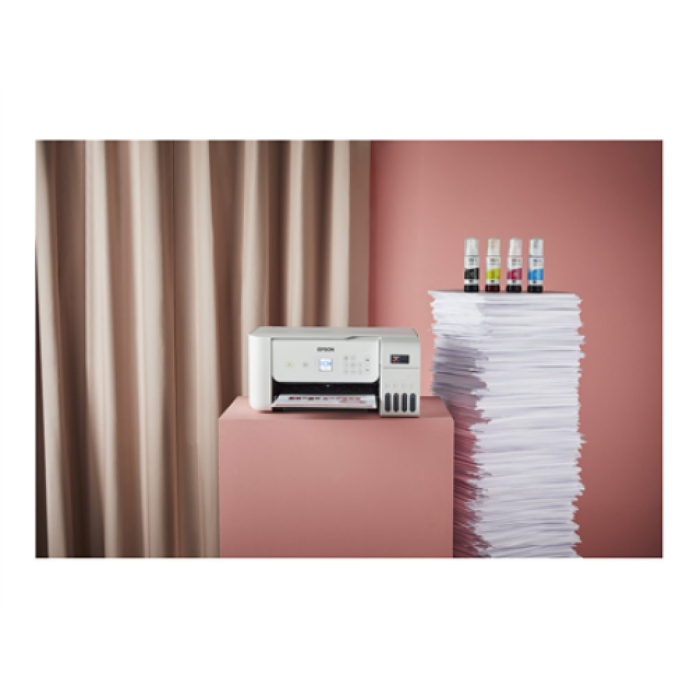 Epson Multifunctional printer , EcoTank L3266 , Inkjet , Colour , 3-in-1 , Wi-Fi , White