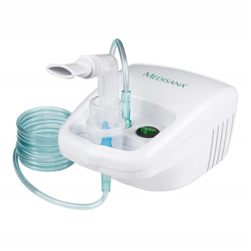 Medisana , Inhalator , IN 500 , Nebulisation with compressed air technology. Extra long hose – 2 m.