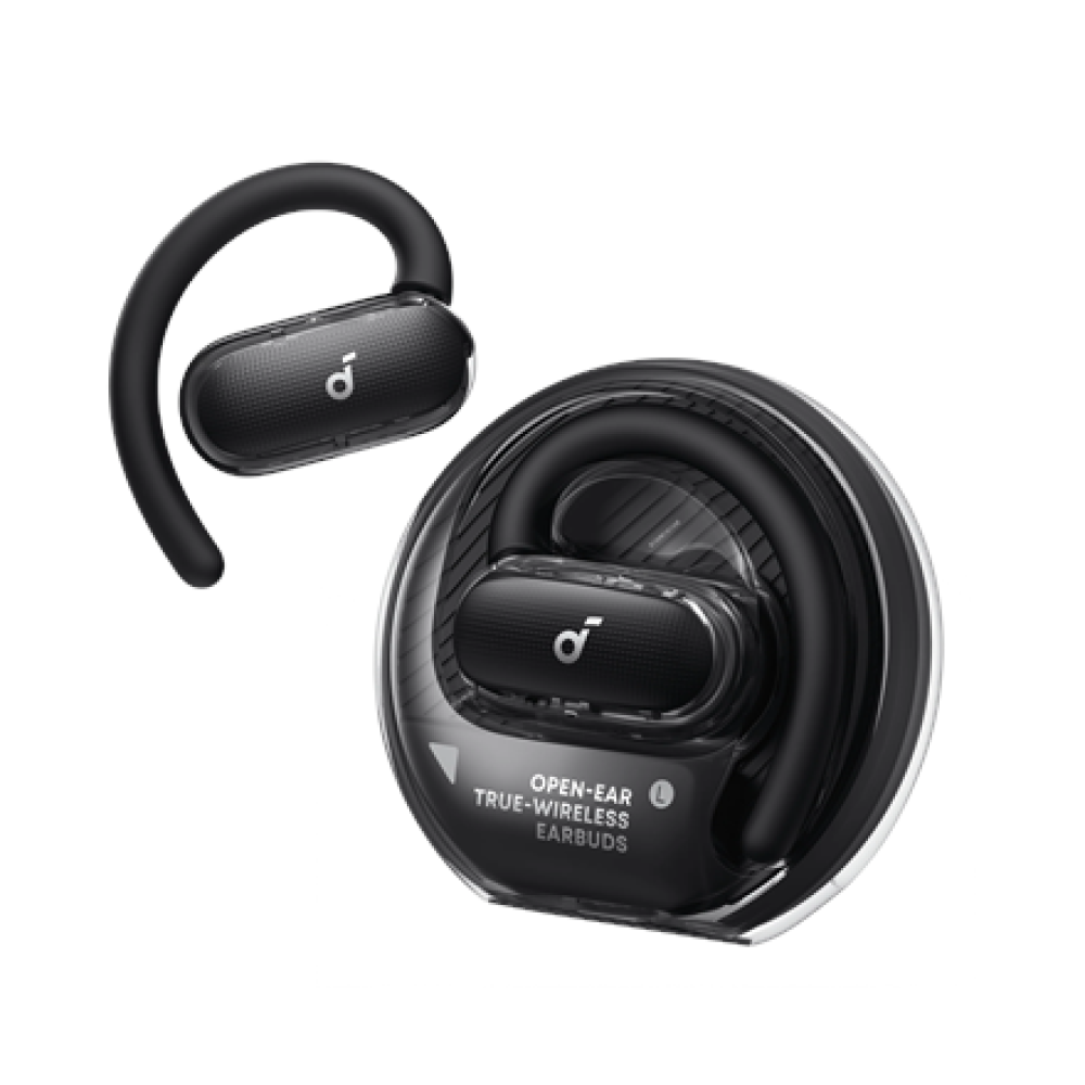 Anker Soundcore , Open-Ear Headphones, Comfortable Fit, Clear Sound, Lidless Case , V40i