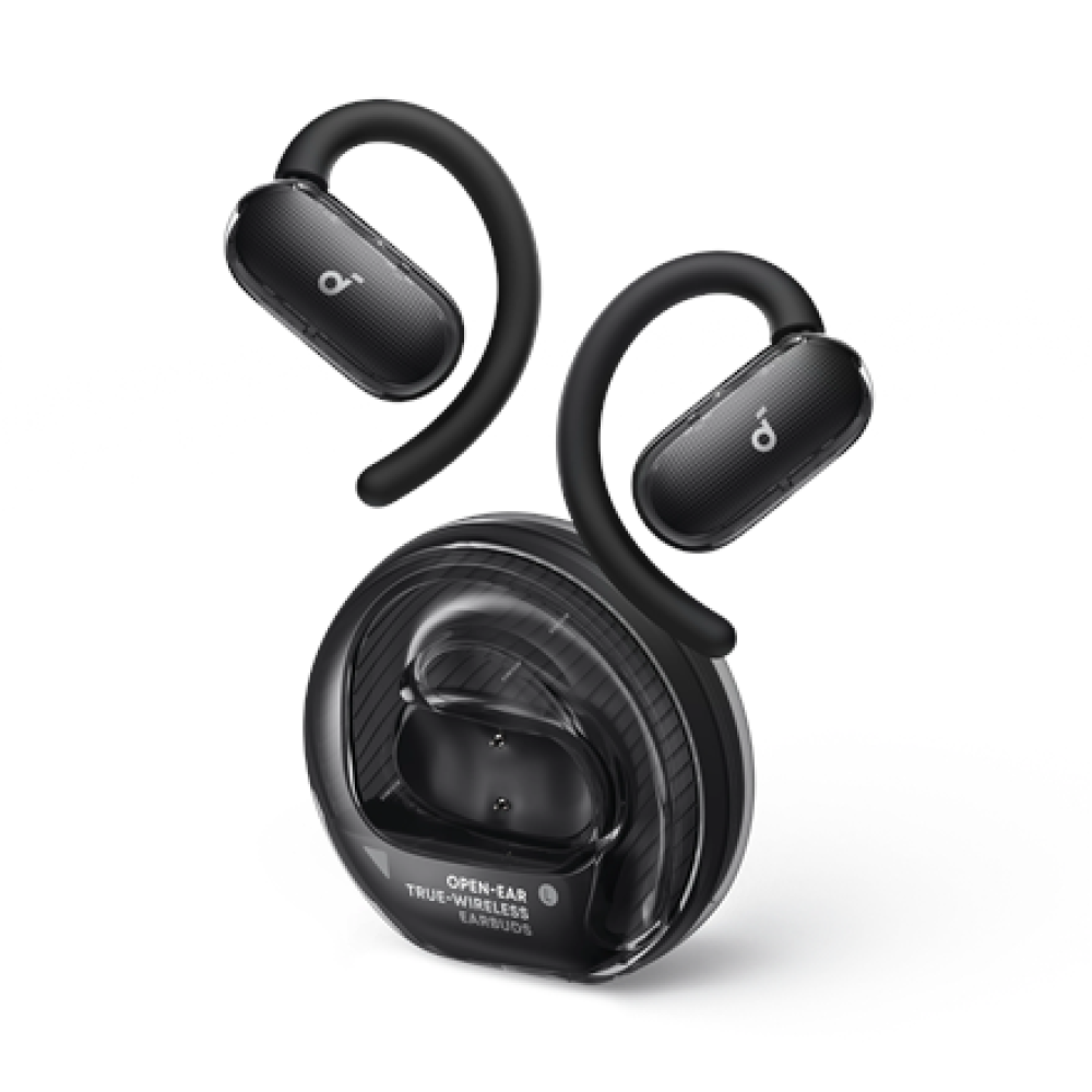 Anker Soundcore , Open-Ear Headphones, Comfortable Fit, Clear Sound, Lidless Case , V40i