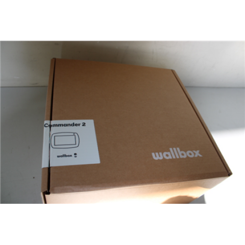 SALE OUT. Wallbox Commander 2 Electric Vehicle charger, 5 meter cable Type 2, 11kW, OCCP + RFID + DC Leakage, Black UNPACKED Wallbox Electric Vehicle charger, 5 meter cable Type, 2OCCP + RFID + DC Leakage Commander 2 5 m, Black