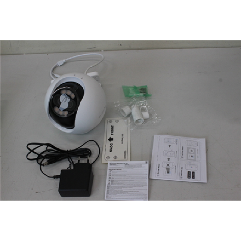 SALE OUT. EZVIZ CS-H80x Controlled Outdoor Camera, White , EZVIZ Camera , CS-H80x , 35 month(s) , 8+2 MP , 4mm , IP65 , H.264/H.265 , MicroSD, max. 512 GB , UNPACKED, SCRATCHES ON TOP