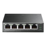 TP-LINK , Switch , TL-SF1005LP , Unmanaged , Desktop , 10/100 Mbps (RJ-45) ports quantity 5 , Power over Ethernet (PoE) ports quantity 4 , Power supply type External