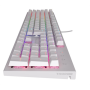 Genesis THOR 303 , Mechanical Gaming Keyboard , Wired , US , White , USB Type-A , Outemu Peach Silent